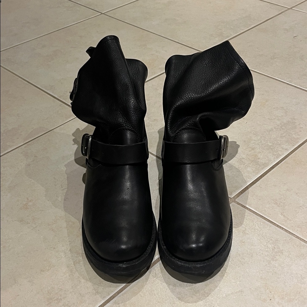Frye Veronica leather ankle boots